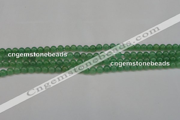 CAJ601 15.5 inches 6mm round A grade green aventurine beads