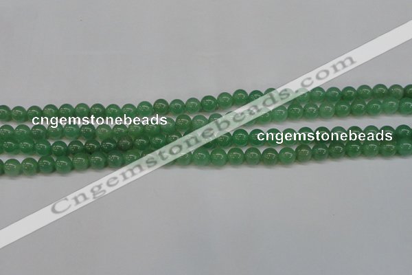 CAJ602 15.5 inches 8mm round A grade green aventurine beads