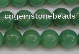 CAJ604 15.5 inches 12mm round A grade green aventurine beads