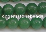 CAJ605 15.5 inches 14mm round A grade green aventurine beads