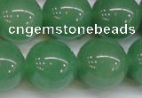 CAJ608 15.5 inches 20mm round A grade green aventurine beads