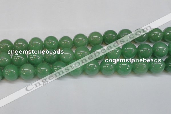 CAJ608 15.5 inches 20mm round A grade green aventurine beads