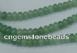 CAJ65 15.5 inches 4*6mm rondelle green aventurine beads wholesale