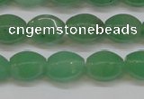 CAJ653 15.5 inches 10*14mm hexahedron green aventurine beads