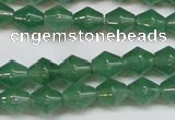 CAJ655 15.5 inches 8*8mm bicone green aventurine beads