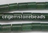 CAJ657 15.5 inches 8*10mm tube green aventurine beads