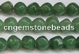 CAJ669 15.5 inches 7*7mm cube green aventurine beads