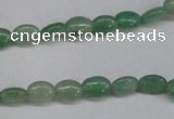 CAJ676 15.5 inches 5*8mm oval green aventurine beads