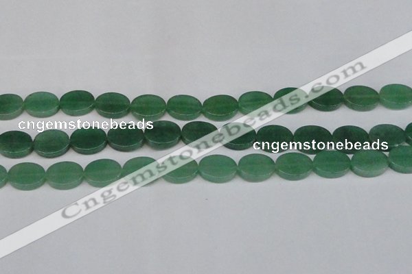 CAJ680 15.5 inches 13*18mm oval green aventurine beads