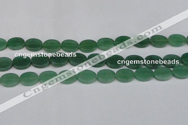 CAJ681 15.5 inches 15*20mm oval green aventurine beads