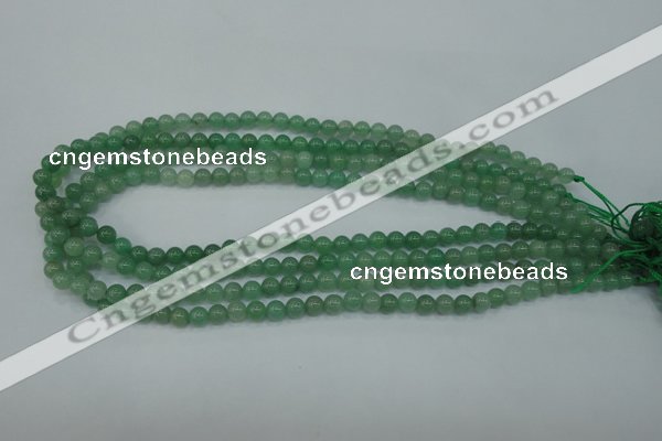 CAJ71 15.5 inches 6mm round green aventurine beads wholesale