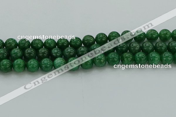 CAJ723 15.5 inches 10mm round green aventurine beads wholesale