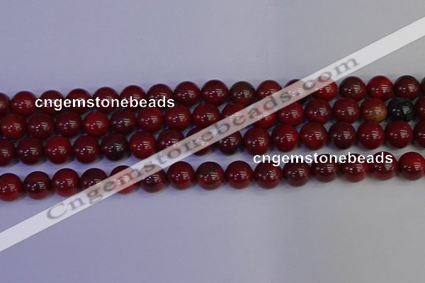 CAJ753 15.5 inches 10mm round apple jasper beads wholesale