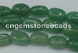 CAJ78 15.5 inches 10*14mm nuggets green aventurine beads wholesale