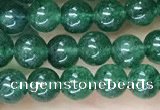 CAJ810 15.5 inches 4mm round green Indian aventurine beads