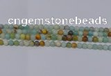 CAM02 6mm round mixed color natural amazonite beads Wholesale