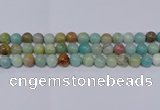 CAM04 10mm  round mixed color natural amazonite beads Wholesale