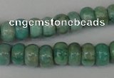 CAM1010 15.5 inches 4*7mm rondelle natural Russian amazonite beads