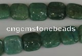 CAM1026 15.5 inches 12*12mm square natural Russian amazonite beads