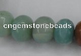 CAM104 15.5 inches 13*18mm rondelle amazonite gemstone beads