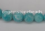 CAM1051 15.5 inches 6mm - 14mm round peru amazonite beads