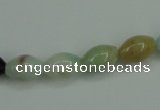 CAM111 15.5 inches 8*12mm rice amazonite gemstone beads wholesale