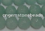 CAM1123 15.5 inches 10mm carved round amazonite beads wholesale