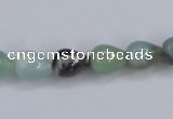 CAM113 15.5 inches 8*10mm teardrop amazonite gemstone beads