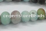 CAM1135 15.5 inches 6*10mm - 15*20mm rondelle matte amazonite beads