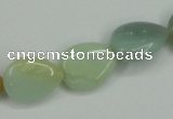 CAM116 15.5 inches 13*18mm flat teardrop amazonite gemstone beads