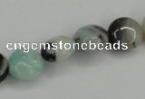 CAM121 15.5 inches 12mm flat round amazonite gemstone beads