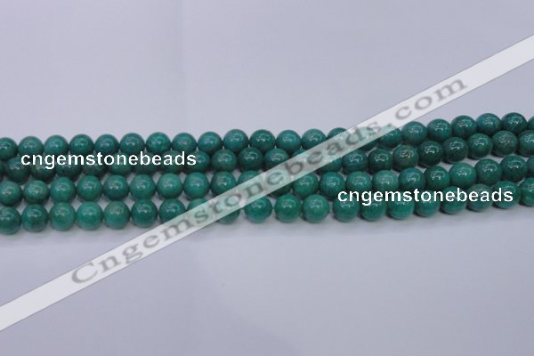 CAM1302 15.5 inches 8mm round natural Russian amazonite beads