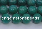 CAM1303 15.5 inches 10mm round natural Russian amazonite beads