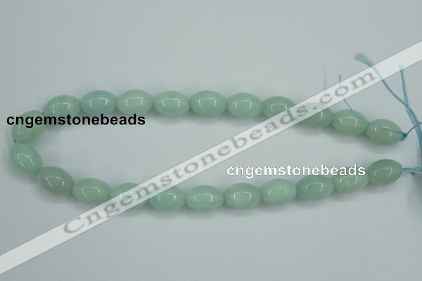 CAM131 15.5 inches 13*18mm rice amazonite gemstone beads wholesale