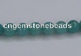 CAM135 15.5 inches 8mm round amazonite gemstone beads wholesale