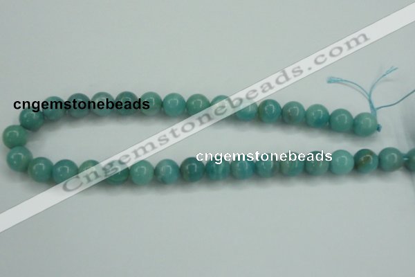 CAM137 15.5 inches 12mm round amazonite gemstone beads wholesale