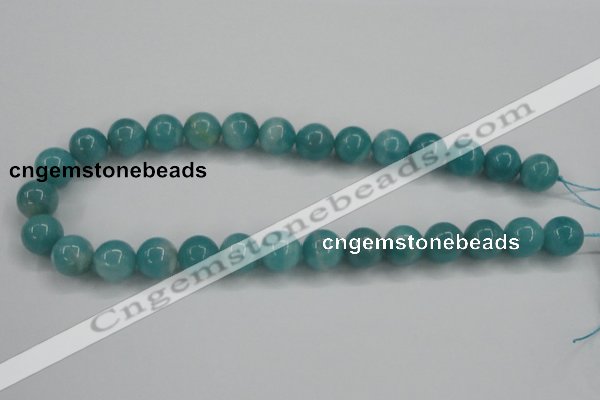 CAM138 15.5 inches 14mm round amazonite gemstone beads wholesale