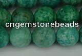 CAM1404 15.5 inches 12mm faceted round Russian amazonite beads