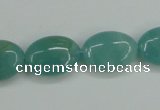CAM147 15.5 inches 13*18mm oval amazonite gemstone beads wholesale