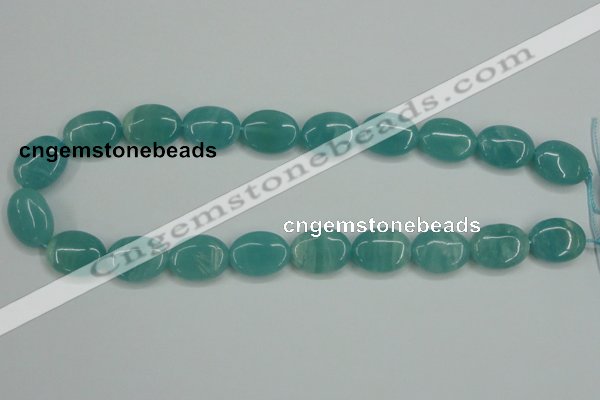 CAM148 15.5 inches 15*20mm oval amazonite gemstone beads wholesale