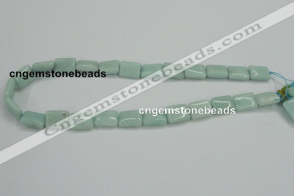 CAM149 15.5 inches 12*16mm rectangle amazonite gemstone beads