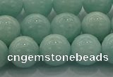 CAM1504 15.5 inches 12mm round natural peru amazonite beads