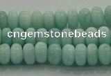 CAM1531 15.5 inches 4*6mm rondelle natural peru amazonite beads