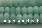 CAM1532 15.5 inches 5*8mm rondelle natural peru amazonite beads