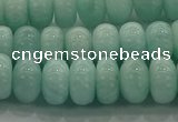 CAM1533 15.5 inches 6*10mm rondelle natural peru amazonite beads