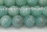 CAM1686 15.5 inches 6mm round natural amazonite beads wholesale