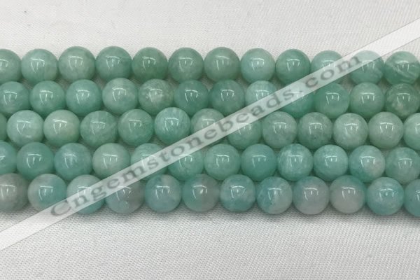 CAM1688 15.5 inches 10mm round natural amazonite beads wholesale