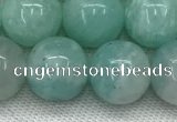 CAM1689 15.5 inches 12mm round natural amazonite beads wholesale