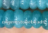 CAM1715 15.5 inches 5*9mm - 5*10mm rondelle natural amazonite beads