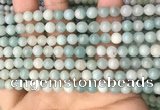 CAM1721 15.5 inches 6mm round amazonite beads wholesale